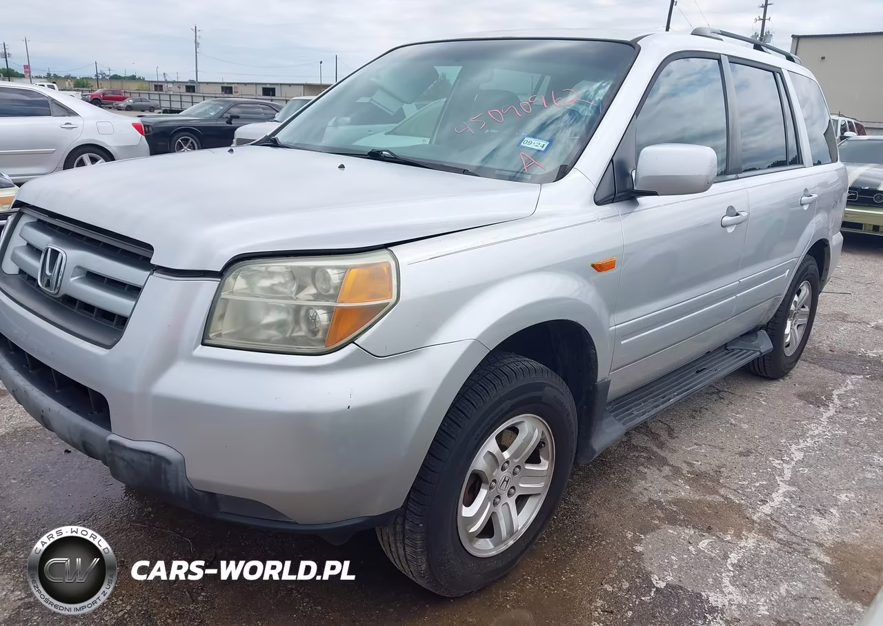 2008 Honda Pilot Vp VIN:5FNYF28278B021492 - 2
