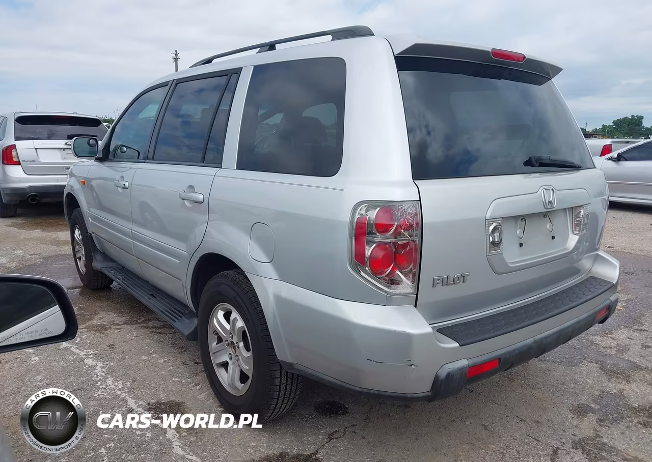 2008 Honda Pilot Vp VIN:5FNYF28278B021492 - 3