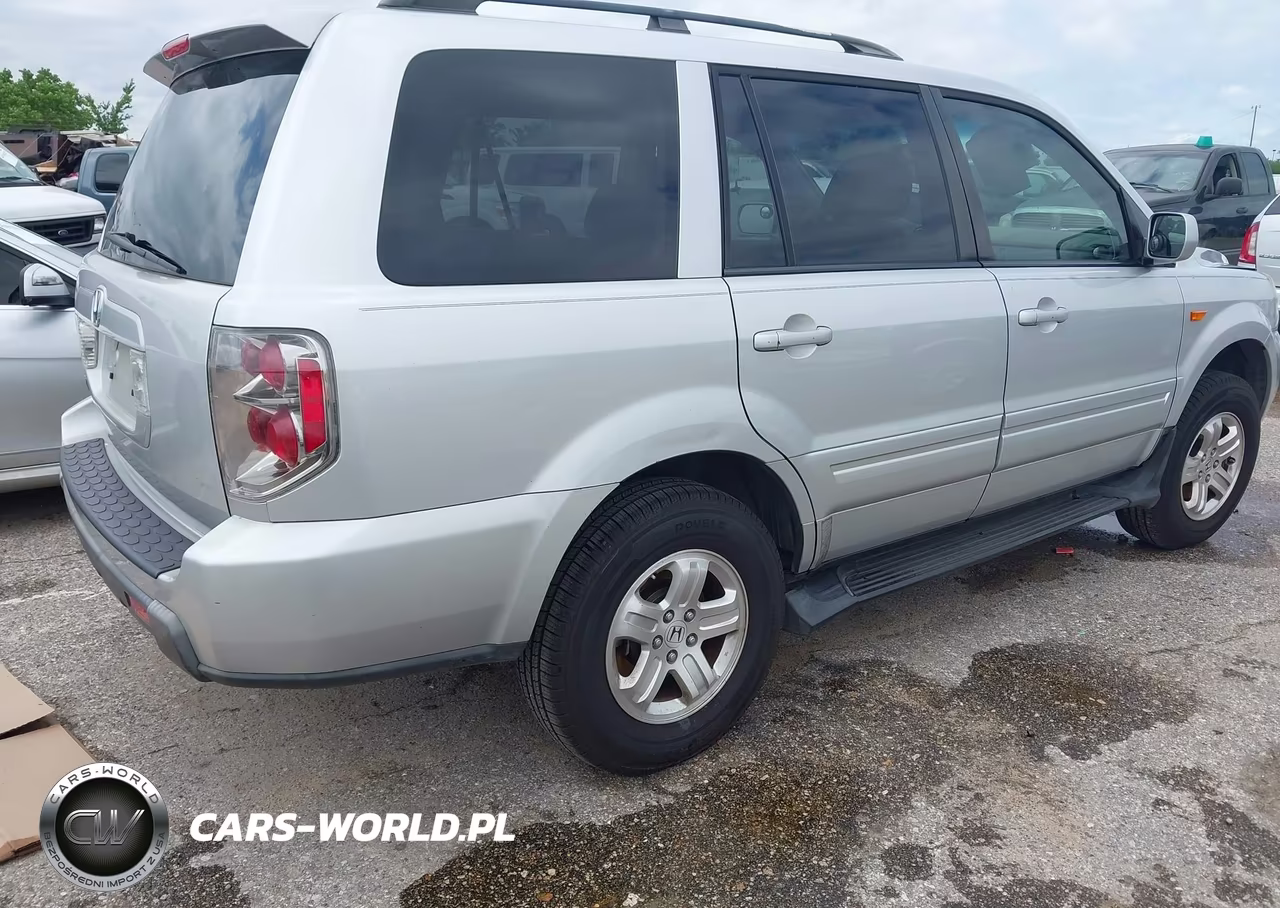 2008 Honda Pilot Vp VIN:5FNYF28278B021492 - 4