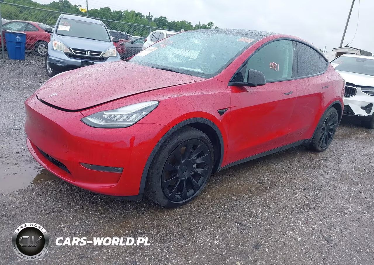 2021 Tesla Model Y Long Range Dual Motor All-Wheel Drive VIN:5YJYGAEE4MF155375 - 2