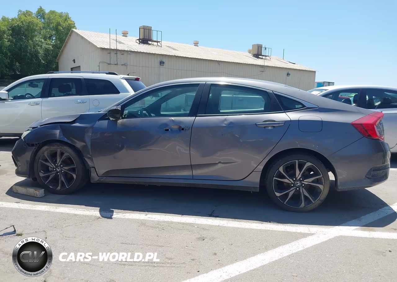 2019 Honda Civic Sport VIN:19XFC2E82KE011877 - 14
