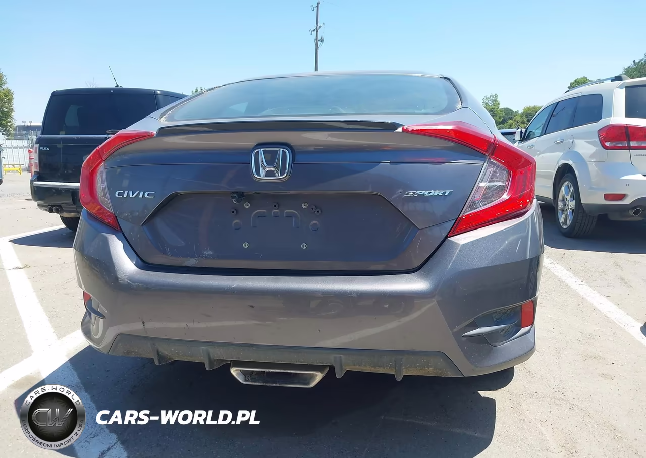 2019 Honda Civic Sport VIN:19XFC2E82KE011877 - 16