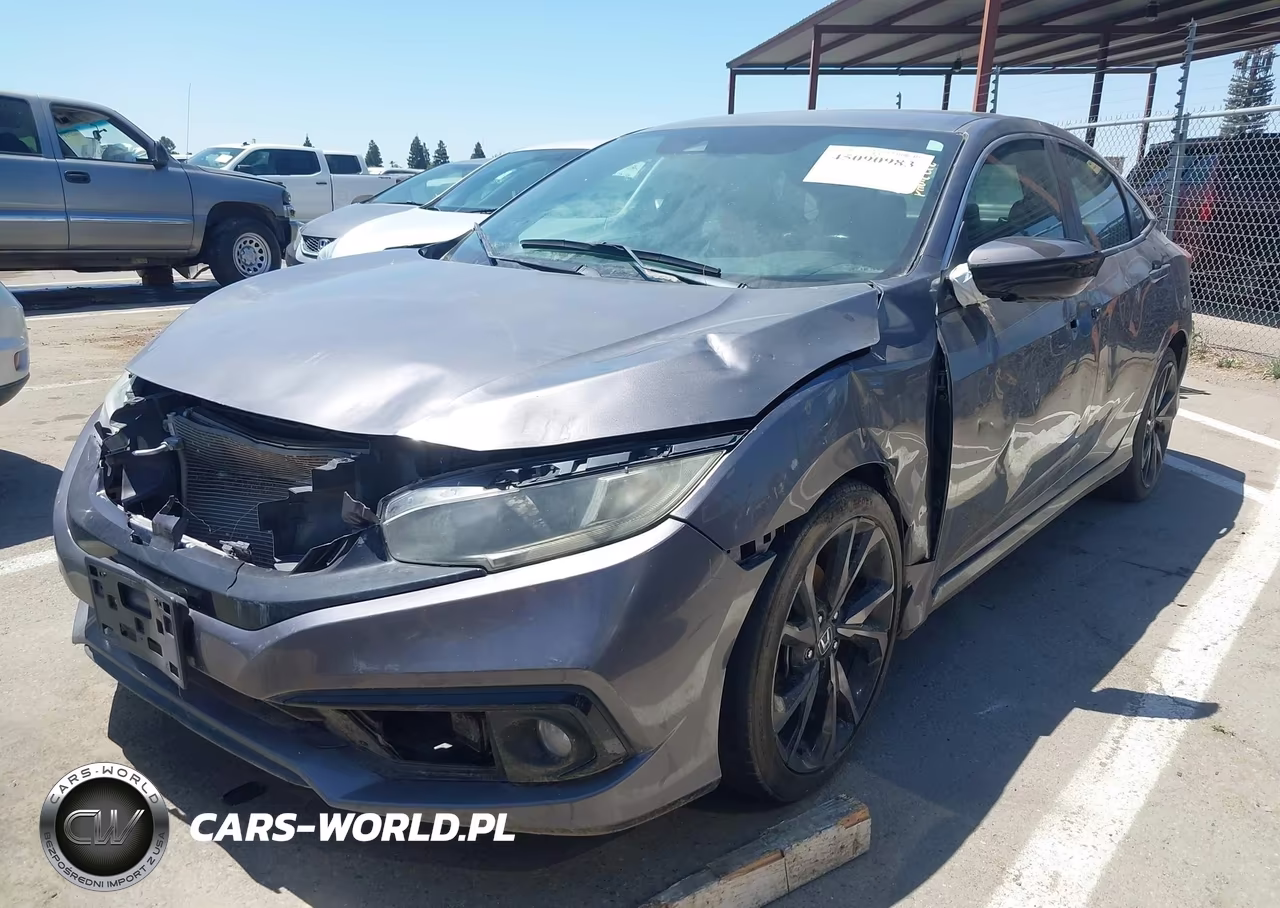 2019 Honda Civic Sport VIN:19XFC2E82KE011877 - 2