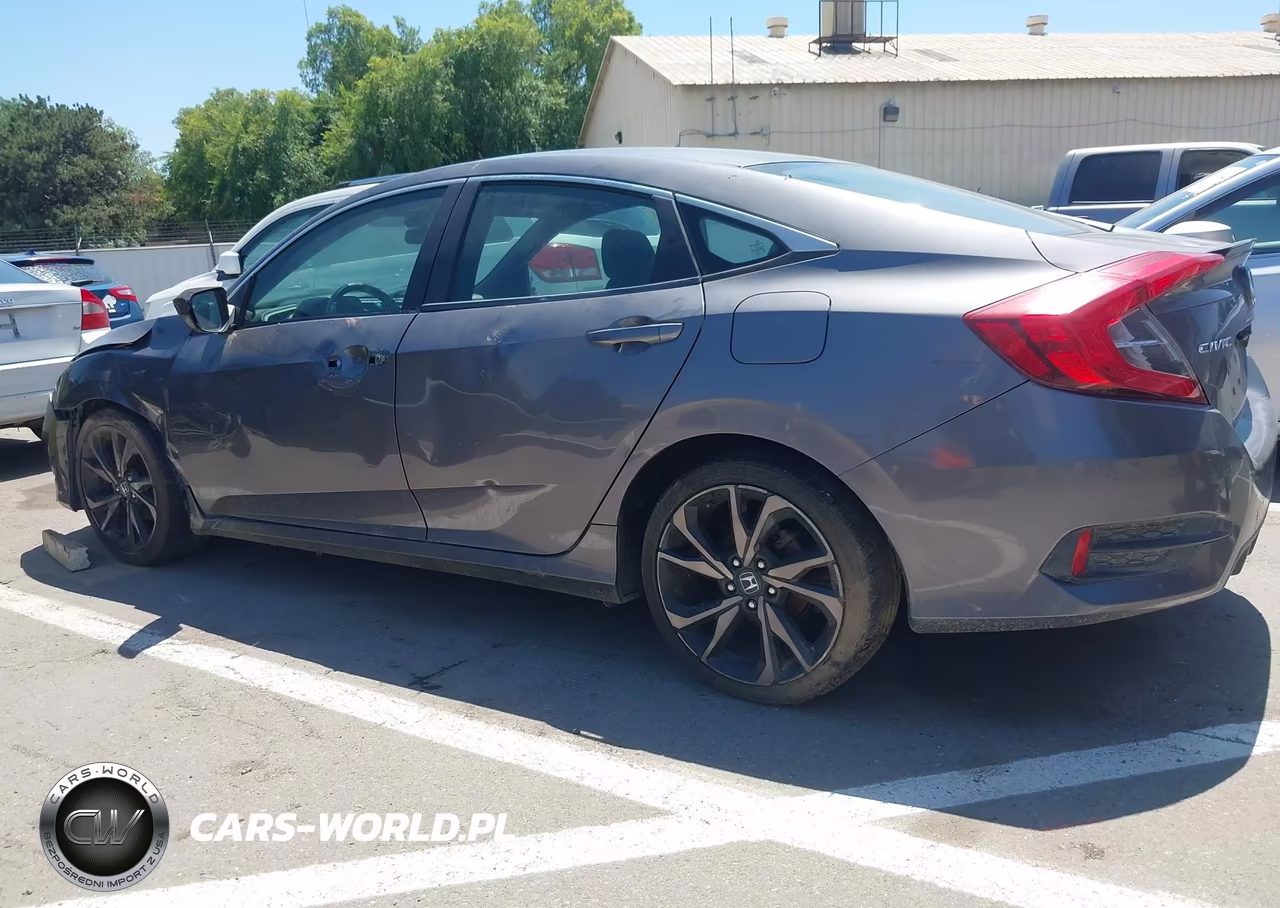 2019 Honda Civic Sport VIN:19XFC2E82KE011877 - 3