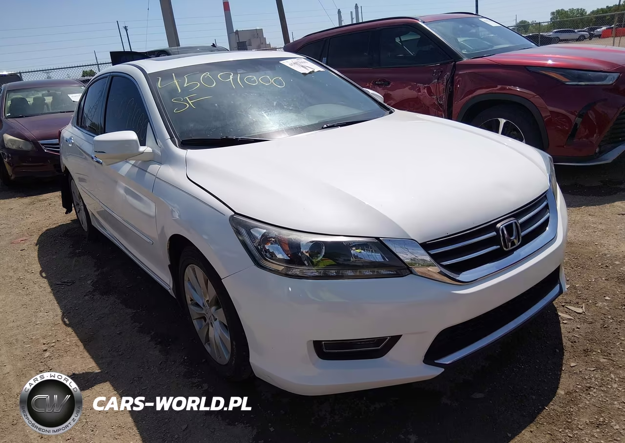 2013 Honda Accord Ex-L V-6 VIN:1HGCR3F86DA001009 - 1