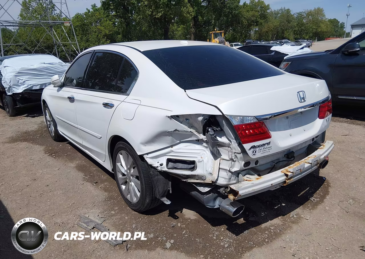 2013 Honda Accord Ex-L V-6 VIN:1HGCR3F86DA001009 - 3