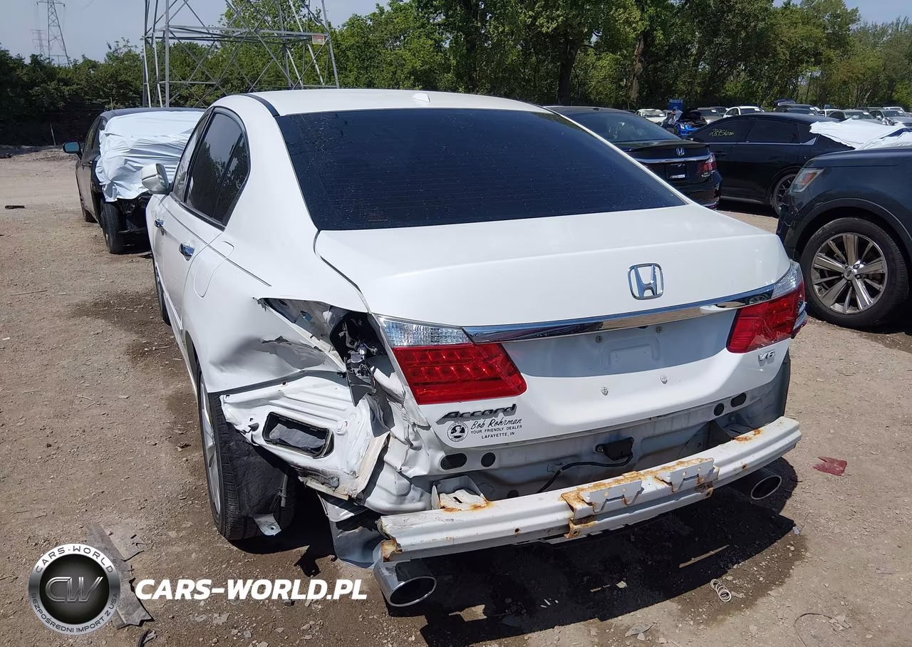 2013 Honda Accord Ex-L V-6 VIN:1HGCR3F86DA001009 - 6