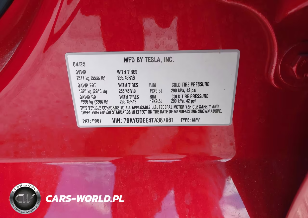 2026 Tesla Model Y All-Wheel Drive-Long Range Launch Series-Premium All-Wheel Drive VIN:7SAYGDEE4TA387961 - 9