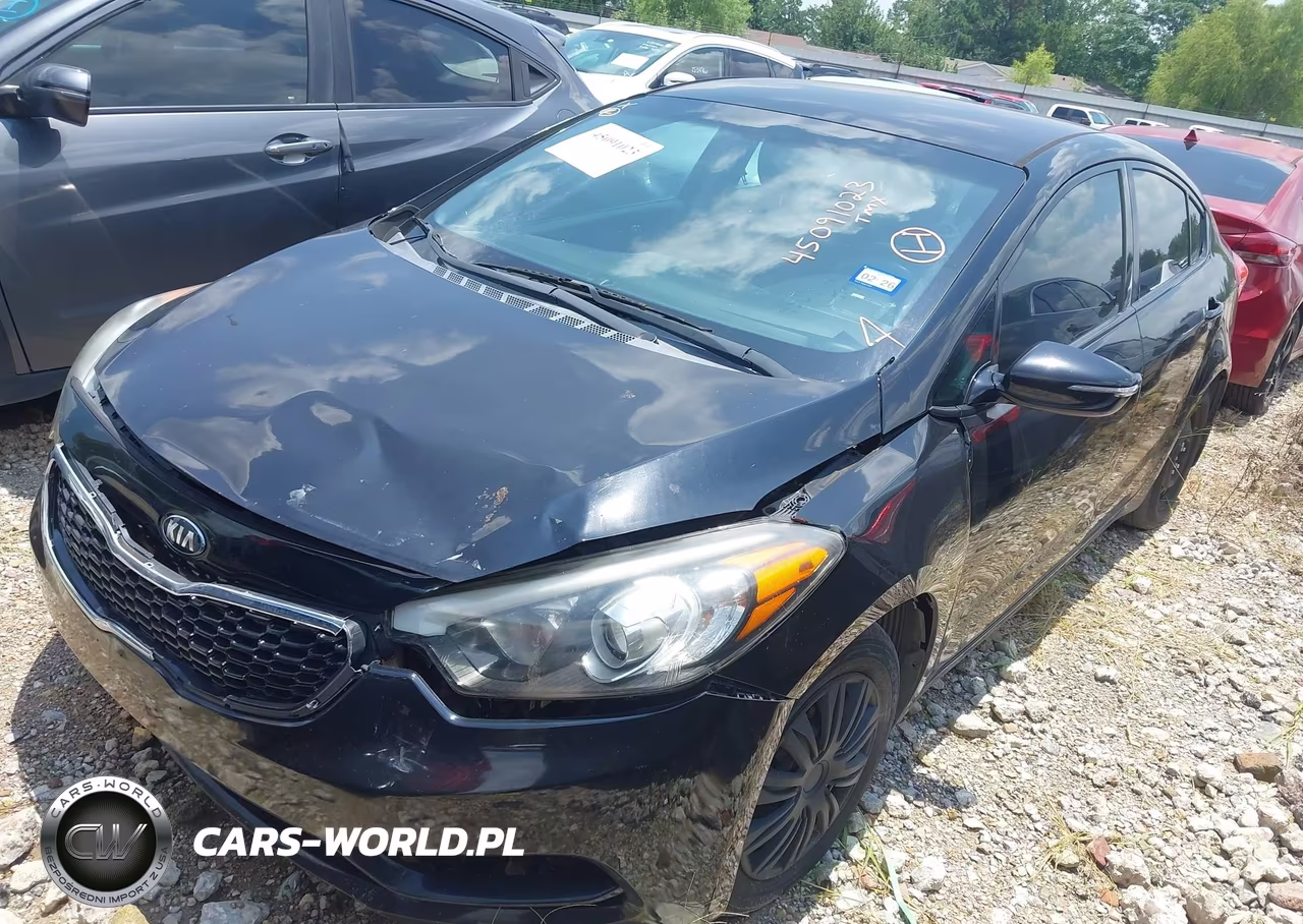 2015 Kia Forte Lx VIN:KNAFX4A6XF5411592 - 2