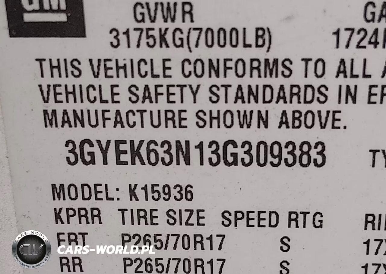 2003 Cadillac Escalade Ext Standard VIN:3GYEK63N13G309383 - 9