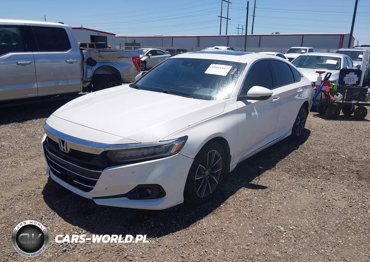 2021 Honda Accord Ex-L VIN:1HGCV1F52MA007721 - 2