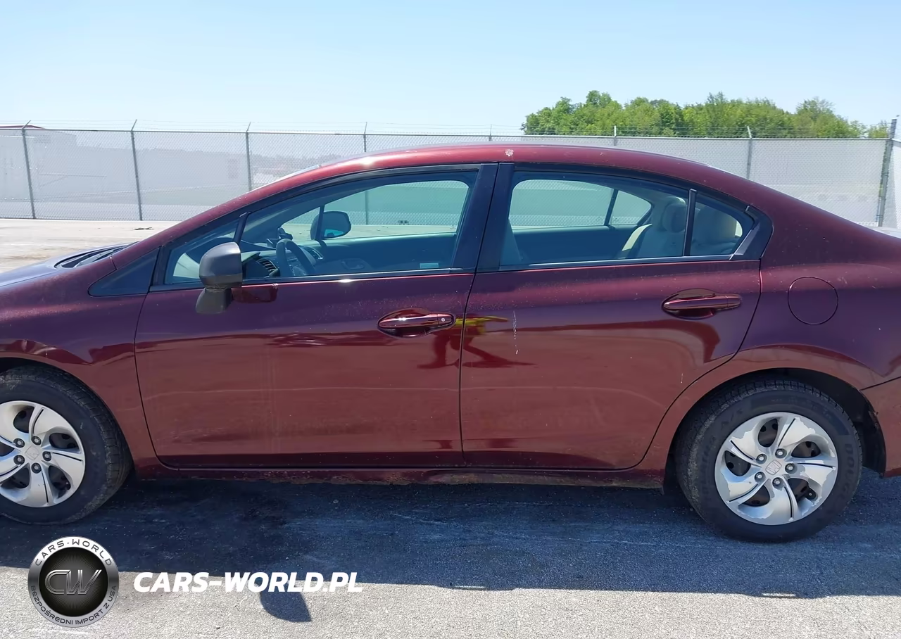 2013 Honda Civic Lx VIN:19XFB2F51DE068453 - 14