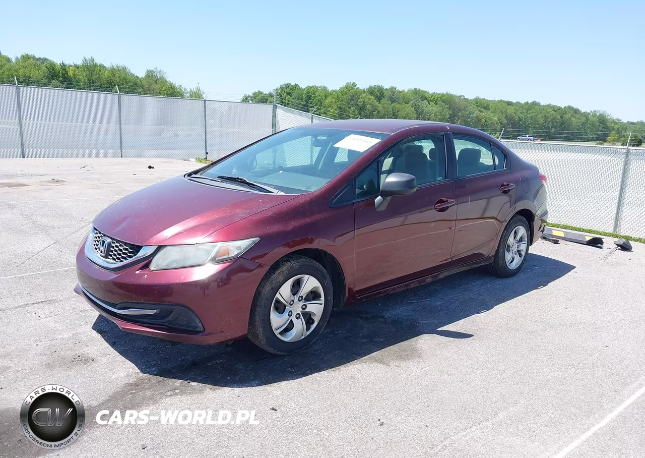 2013 Honda Civic Lx VIN:19XFB2F51DE068453 - 2