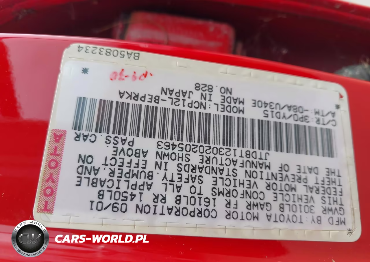 2002 Toyota Echo VIN:JTDBT123020205463 - 9