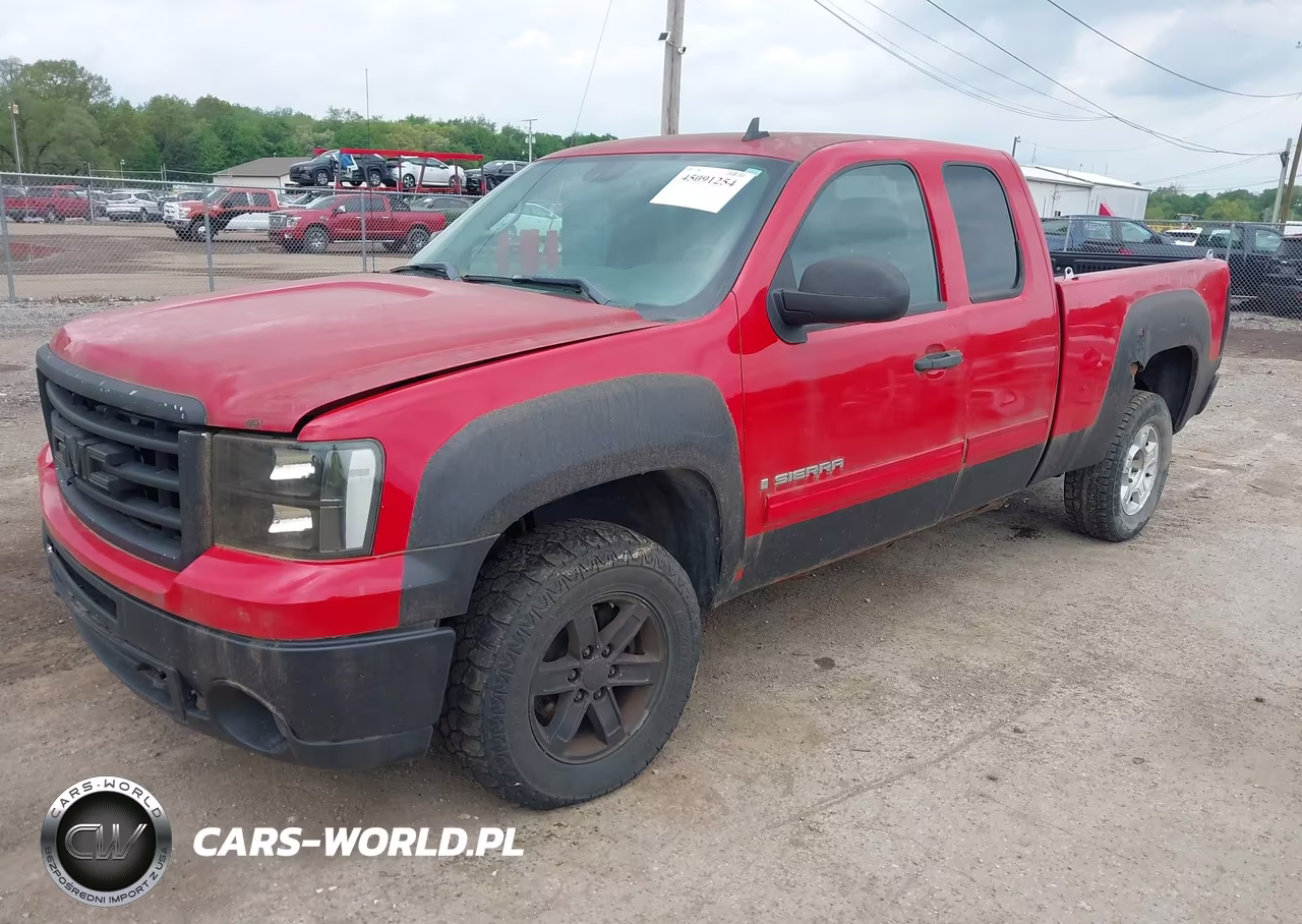 2009 GMC Sierra 1500 Sle VIN:2GTEK290691129120 - 2