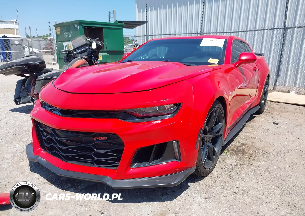 2019 Chevrolet Camaro 2Lt VIN:1G1FD1RS0K0124922 - 2