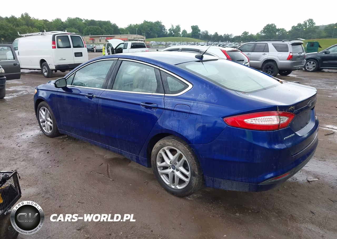 2014 Ford Fusion Se VIN:1FA6P0HD3E5384031 - 3