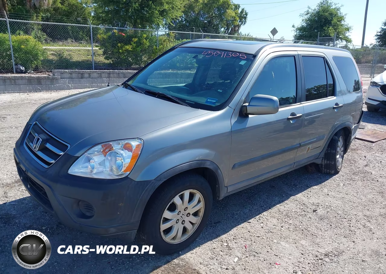 2005 Honda Cr-V Ex VIN:SHSRD78845U306862 - 2