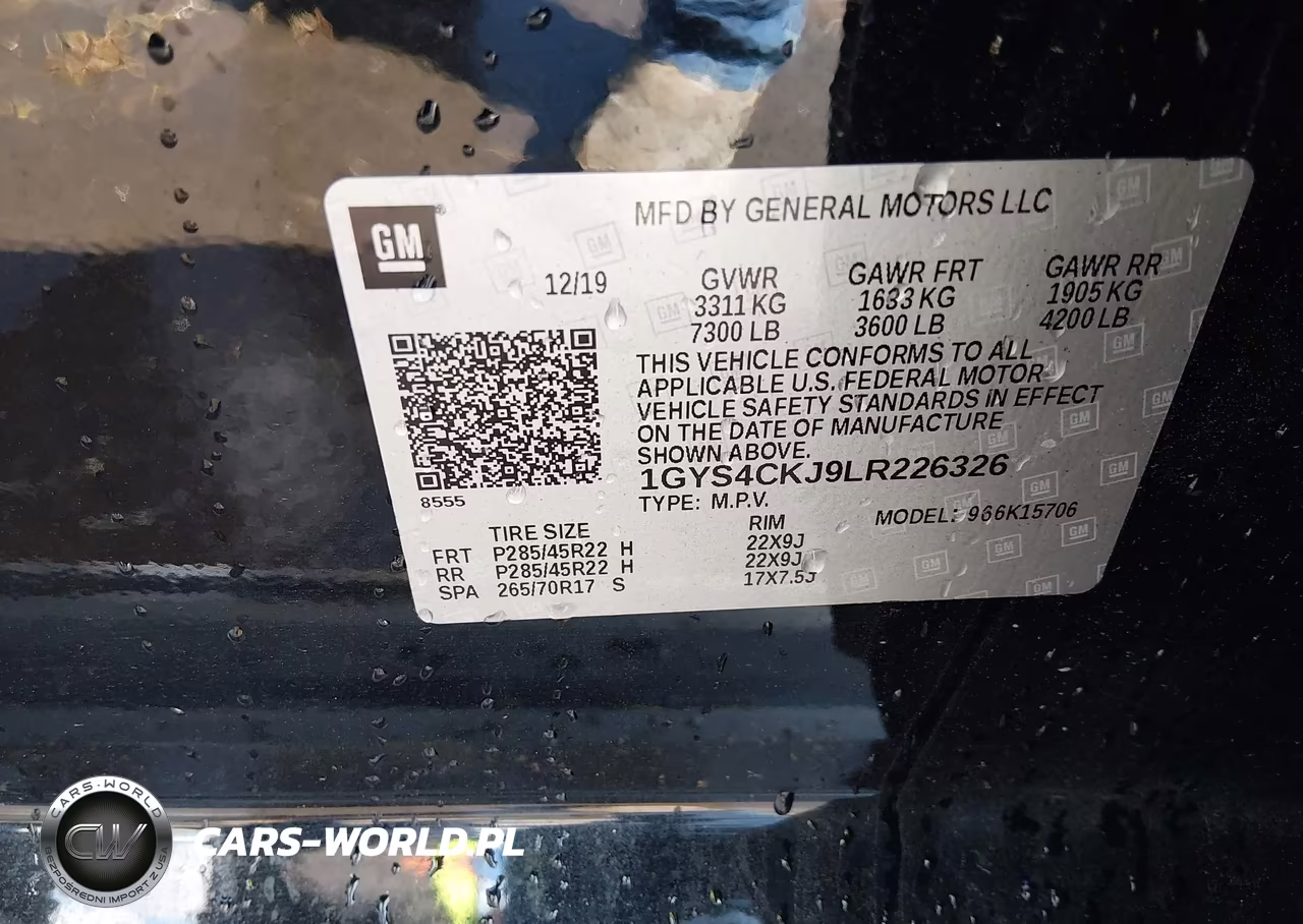 2020 Cadillac Escalade 4Wd Premium Luxury VIN:1GYS4CKJ9LR226326 - 9