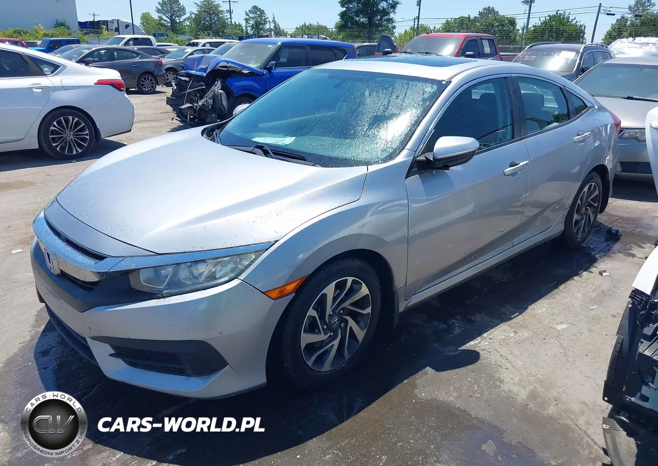 2017 Honda Civic Ex VIN:19XFC2F78HE014992 - 2
