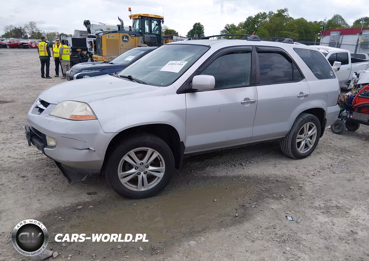 2003 Acura Mdx VIN:2HNYD18613H554986 - 2