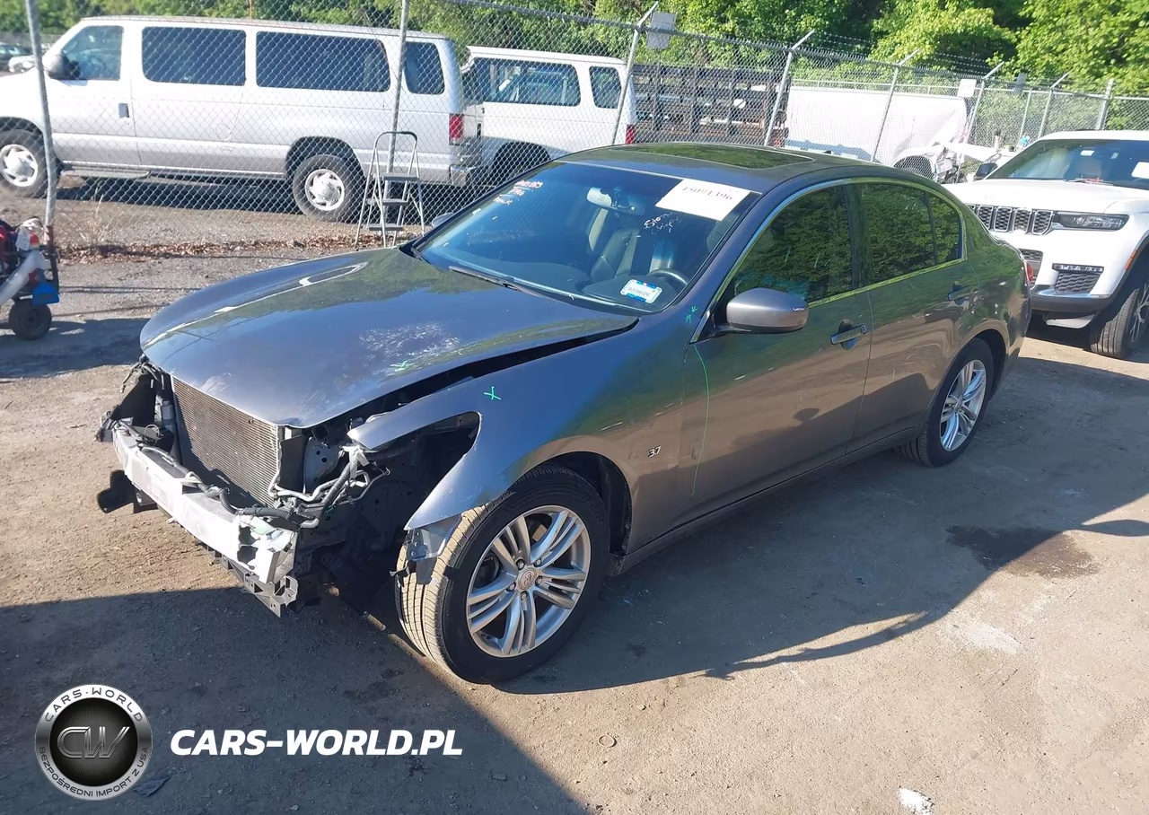 2015 Infiniti Q40 VIN:JN1CV6AR7FM651080 - 2