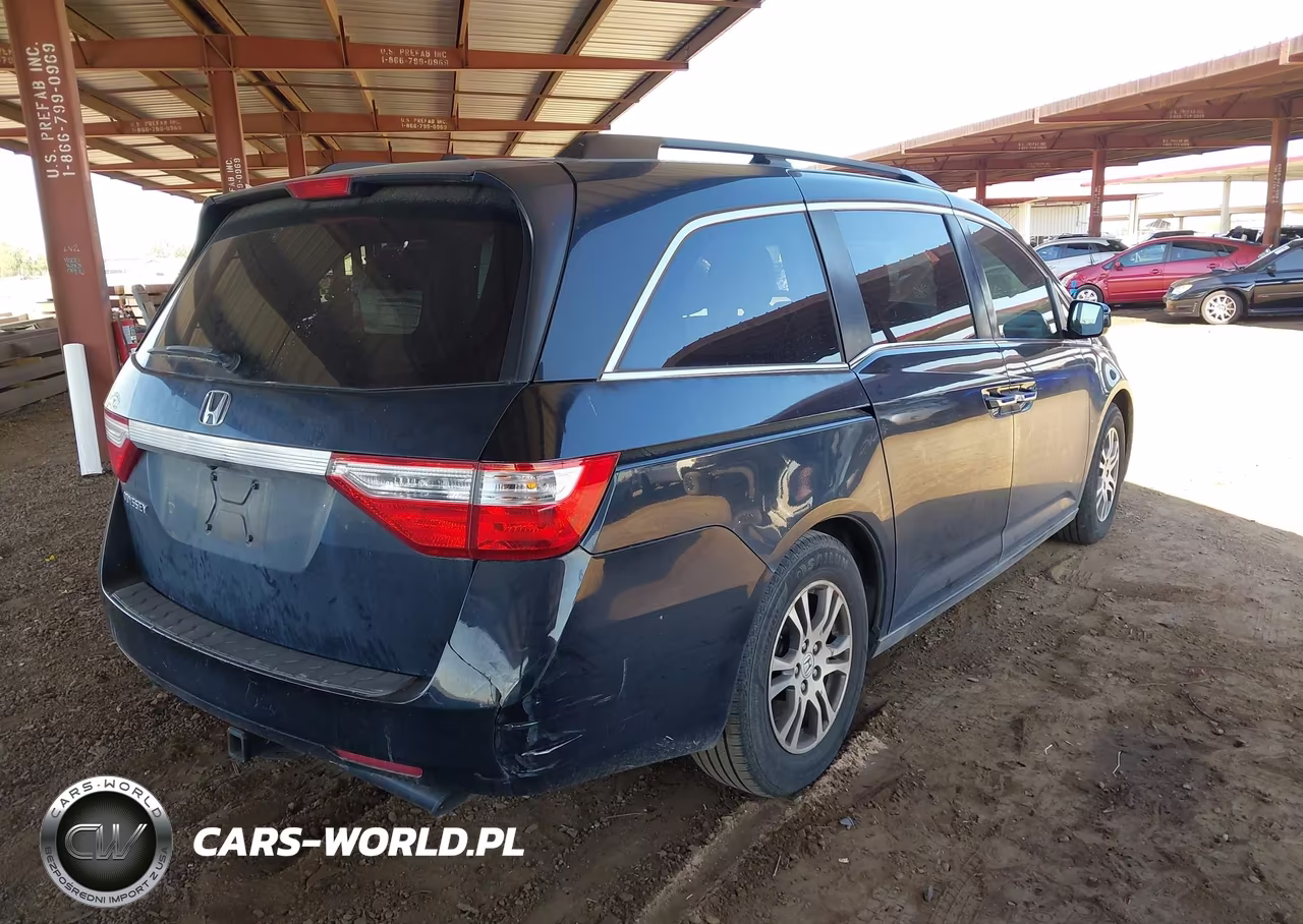 2012 Honda Odyssey Ex-L VIN:5FNRL5H60CB079079 - 4