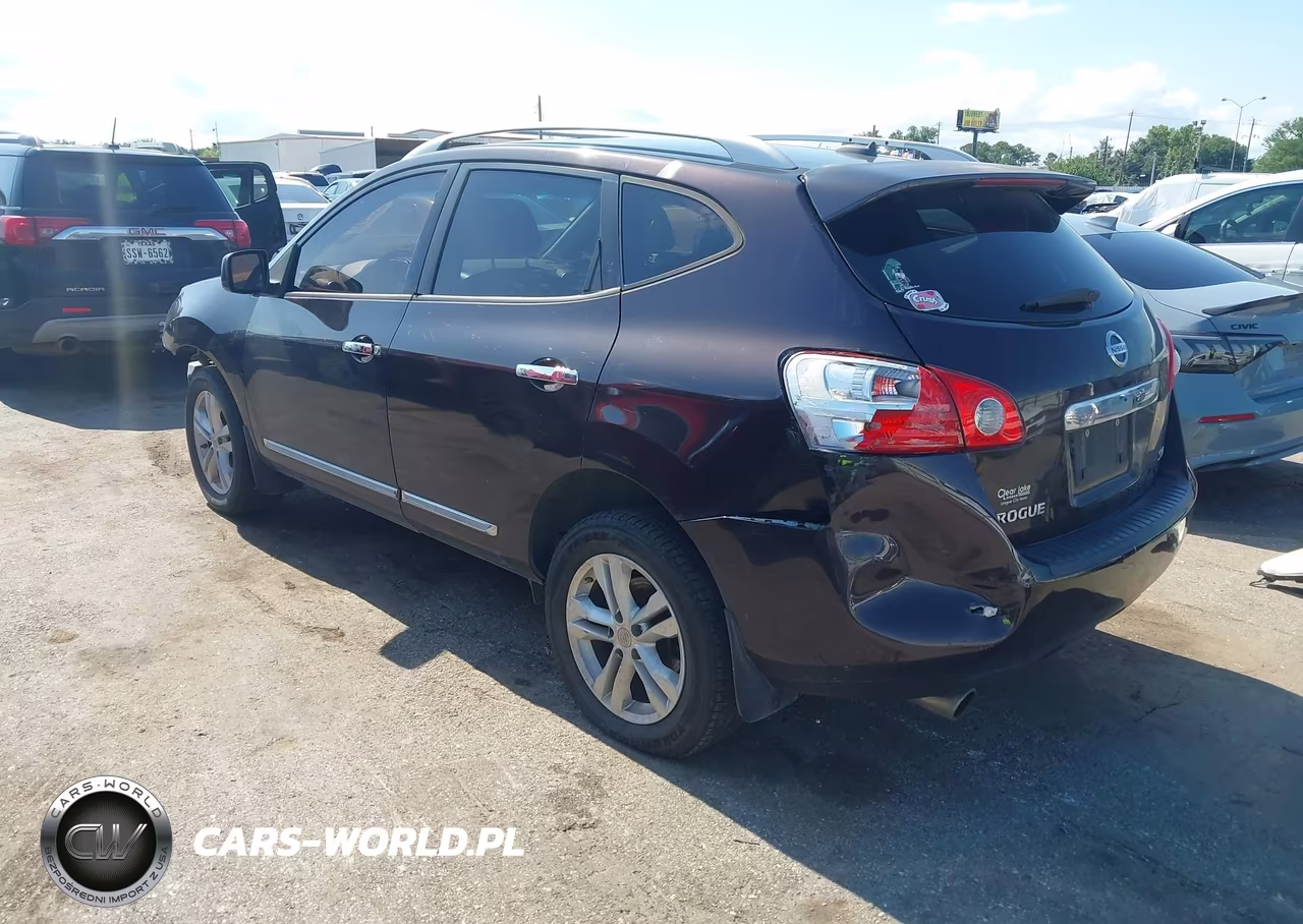 2012 Nissan Rogue Sv VIN:JN8AS5MT9CW250293 - 3