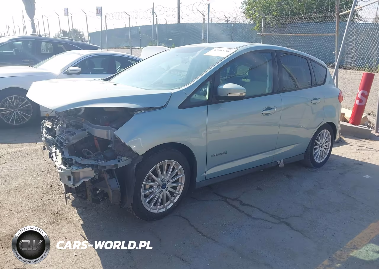 2013 Ford C-Max Hybrid Se VIN:1FADP5AUXDL510619 - 2