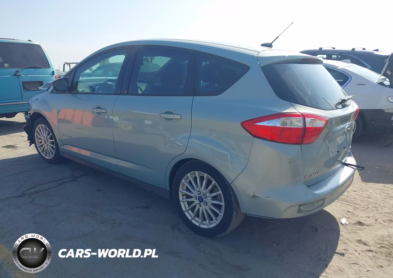 2013 Ford C-Max Hybrid Se VIN:1FADP5AUXDL510619 - 3
