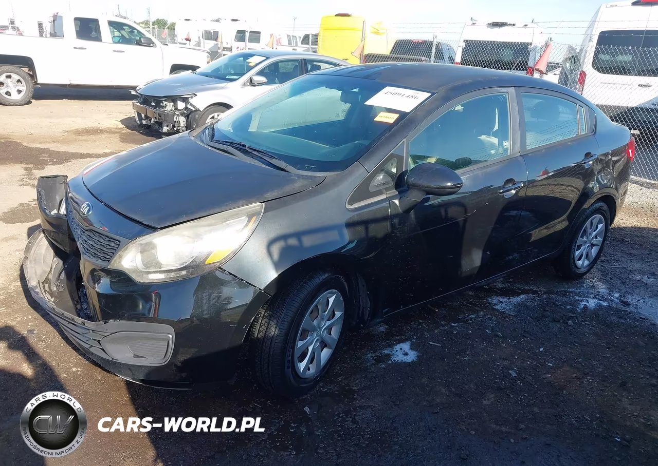 2015 Kia Rio Lx VIN:KNADM4A37F6458286 - 2