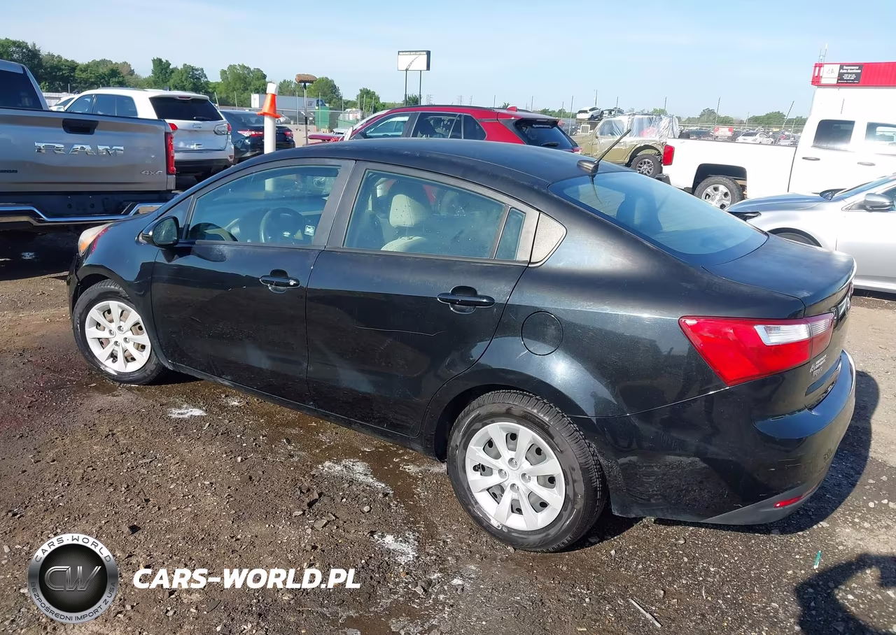 2015 Kia Rio Lx VIN:KNADM4A37F6458286 - 3