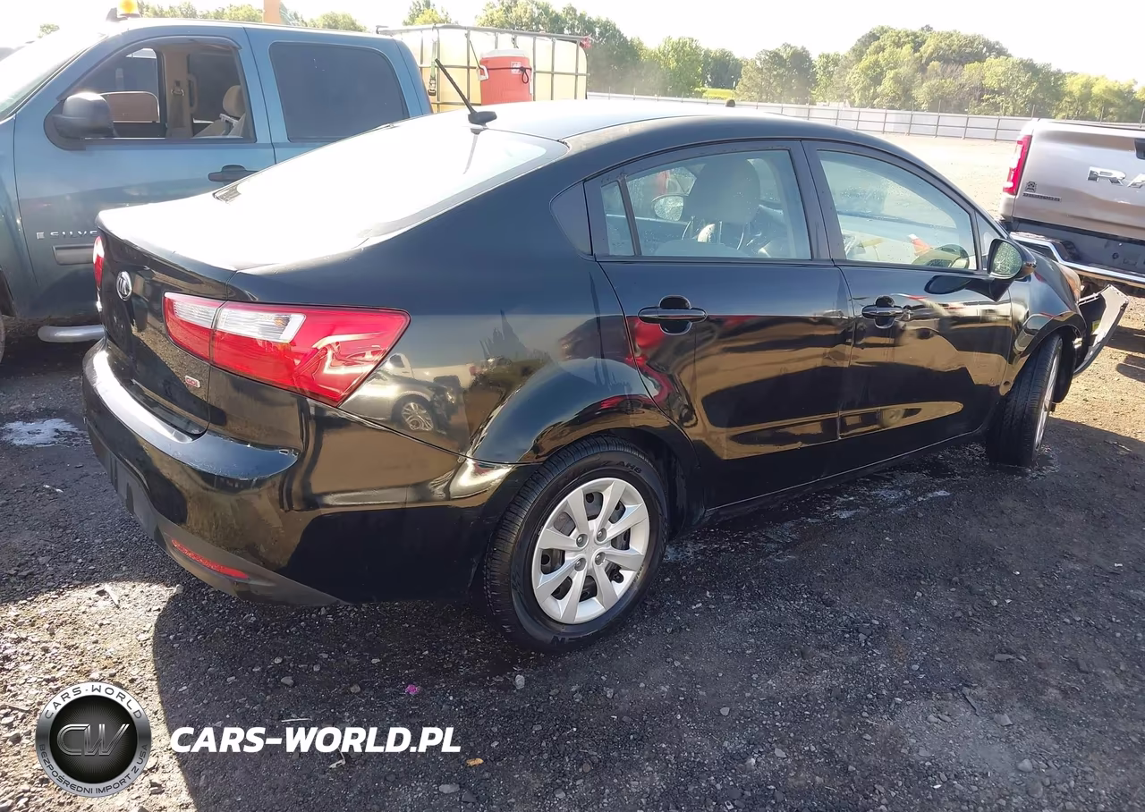 2015 Kia Rio Lx VIN:KNADM4A37F6458286 - 4