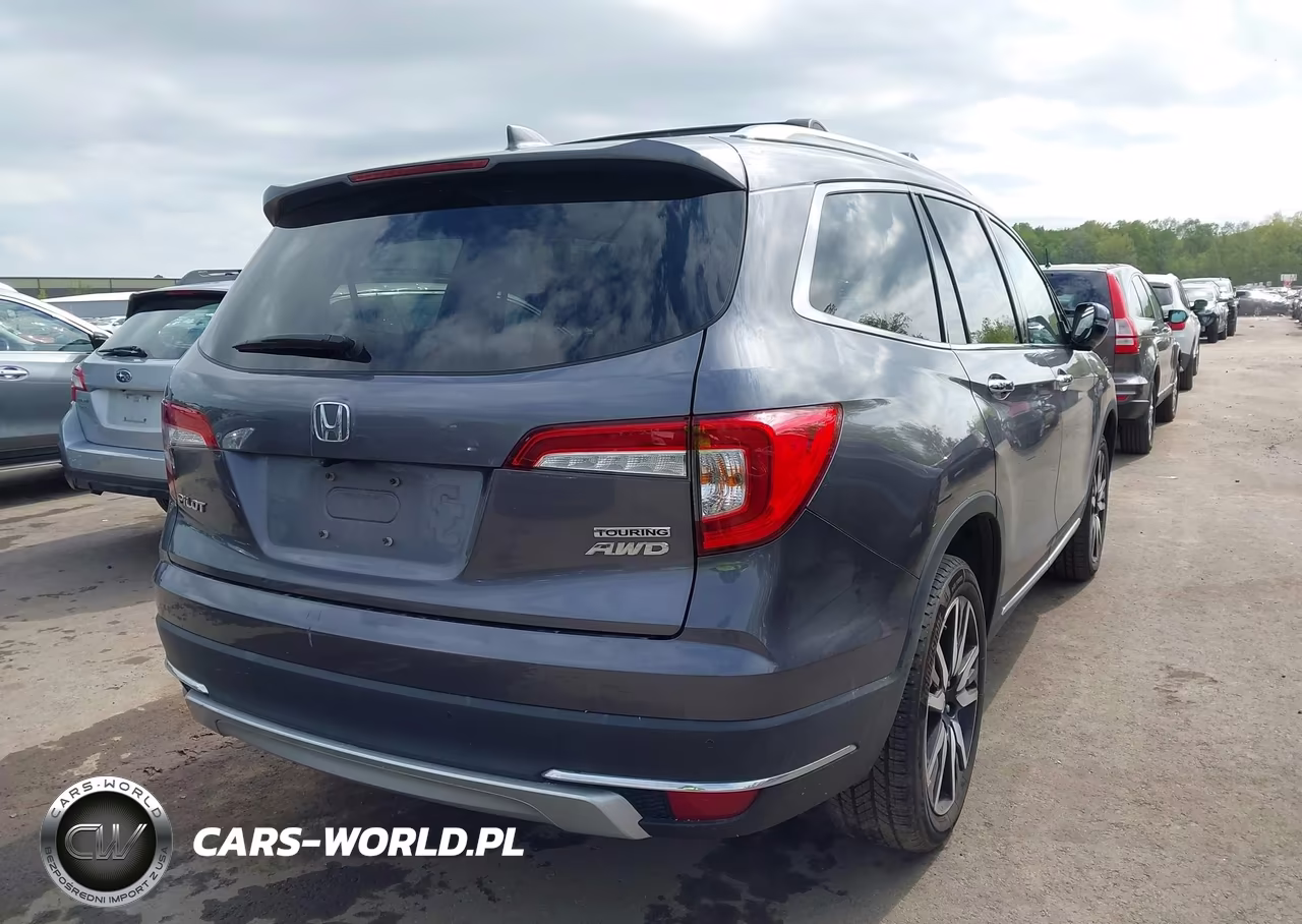 2021 Honda Pilot Awd Touring 7 Passenger VIN:5FNYF6H63MB021946 - 4