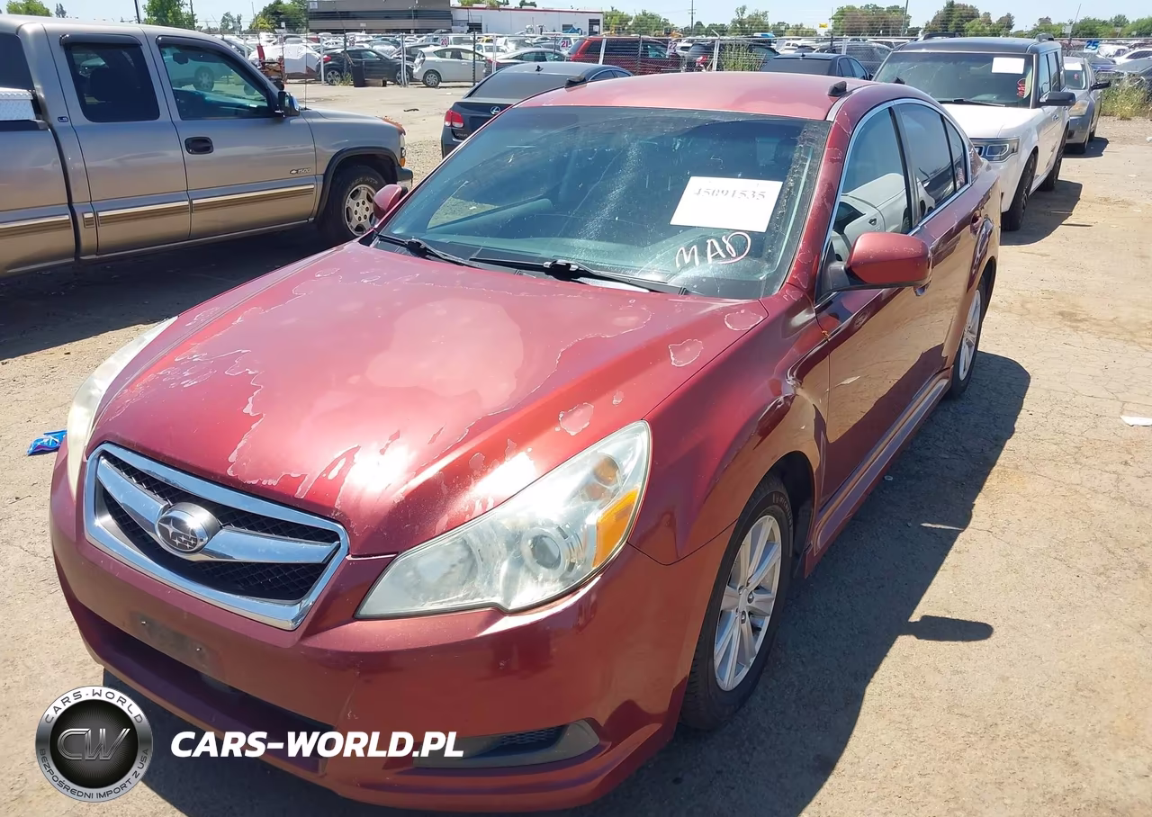 2010 Subaru Legacy 2.5I Premium VIN:4S3BMBC61A3217520 - 2
