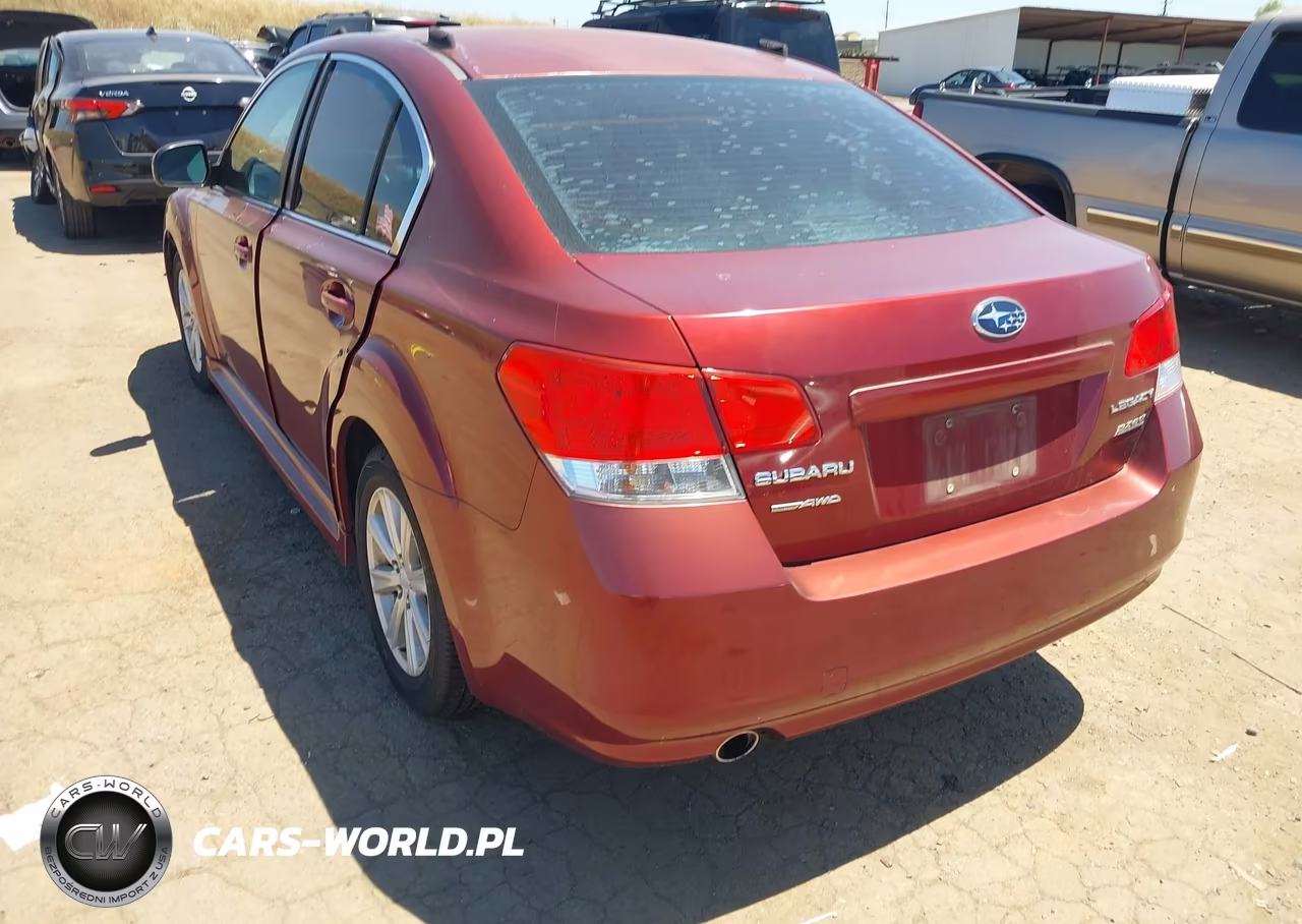 2010 Subaru Legacy 2.5I Premium VIN:4S3BMBC61A3217520 - 3