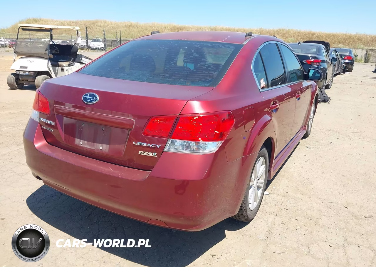 2010 Subaru Legacy 2.5I Premium VIN:4S3BMBC61A3217520 - 4