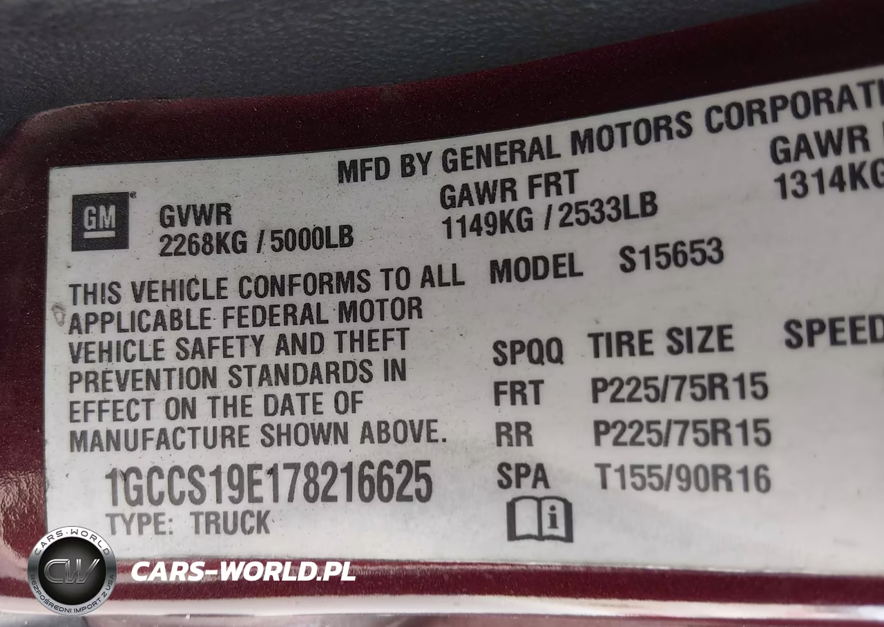 2007 Chevrolet Colorado Lt VIN:1GCCS19E178216625 - 9