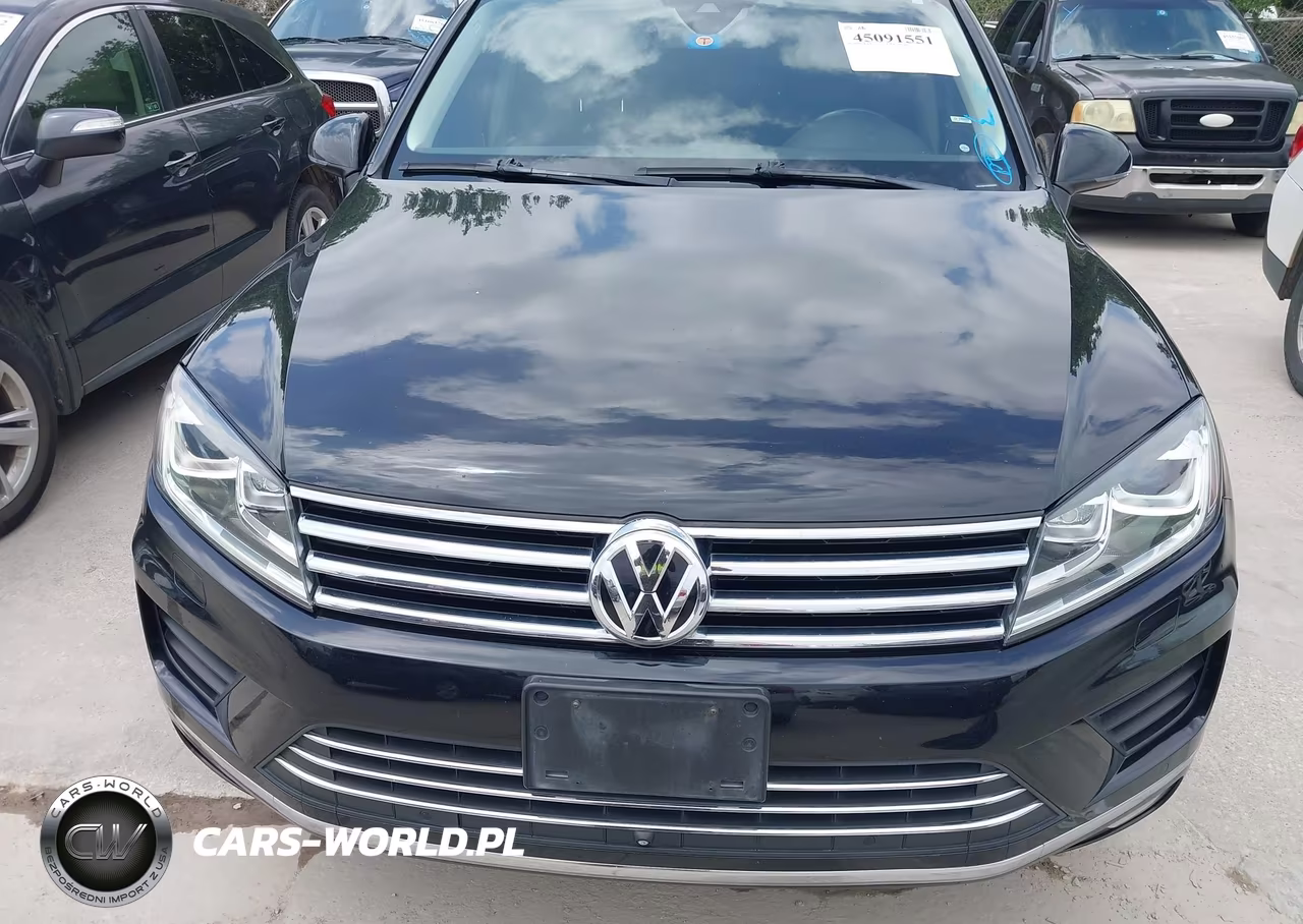 2016 Volkswagen Touareg Vr6 Executive VIN:WVGEF9BP3GD000592 - 6