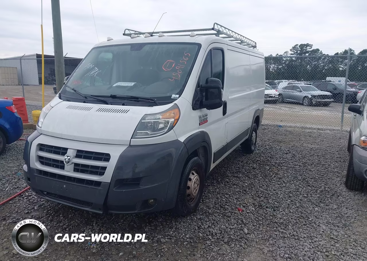 2014 Ram Promaster 1500 Low Roof VIN:3C6TRVAG9EE108408 - 2