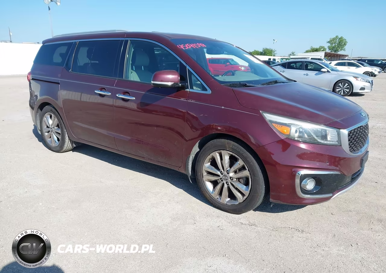 2015 Kia Sedona Sx Luxury