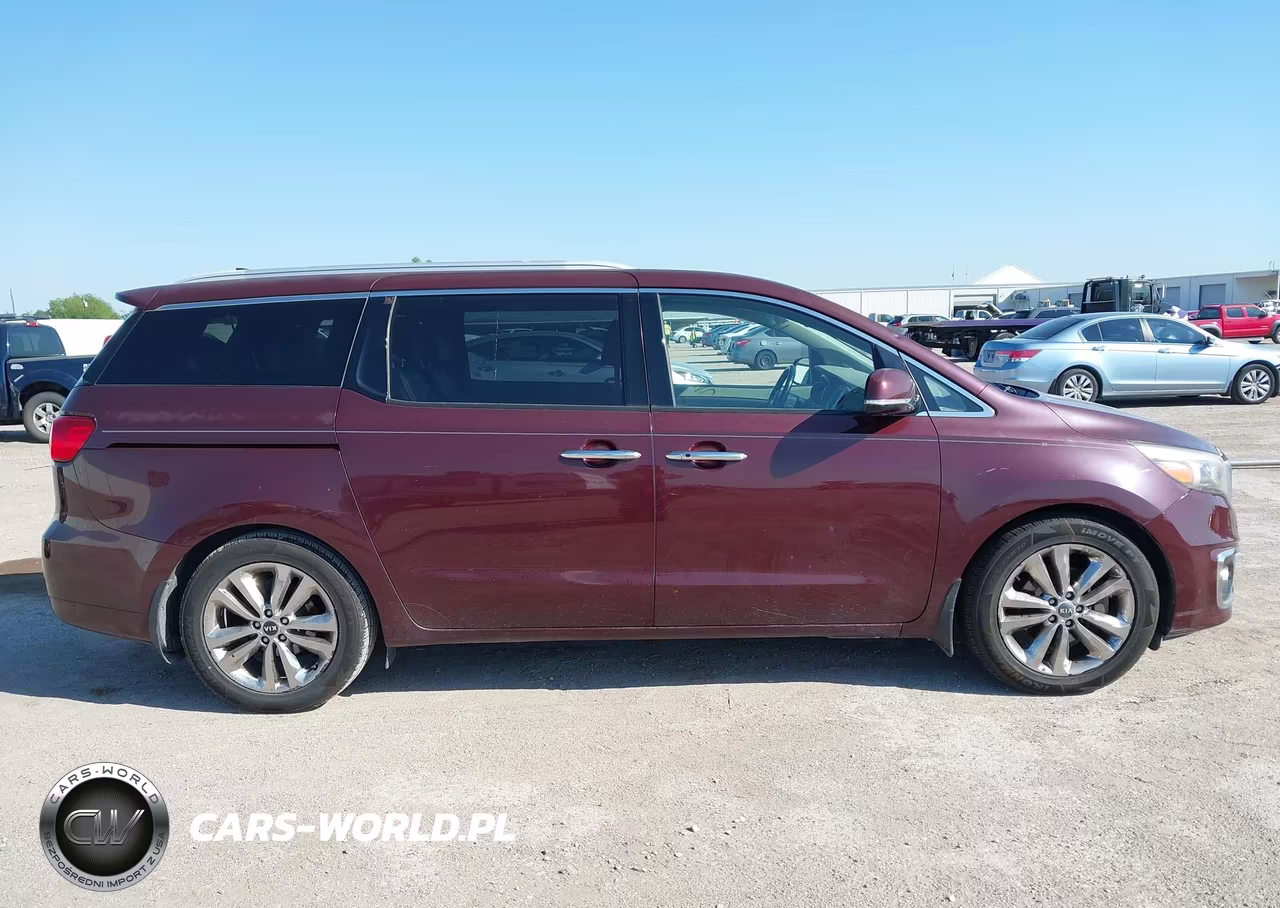 2015 Kia Sedona Sx Luxury VIN:KNDME5C1XF6034909 - 13