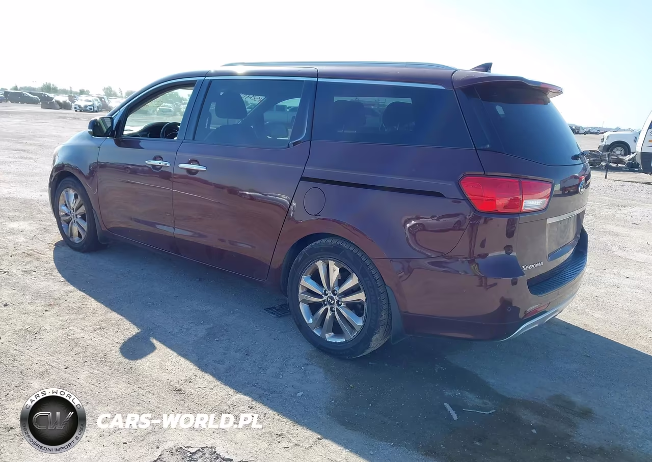 2015 Kia Sedona Sx Luxury VIN:KNDME5C1XF6034909 - 3