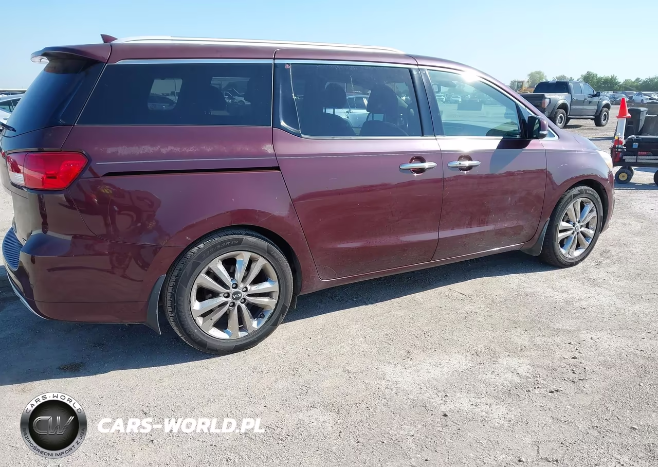 2015 Kia Sedona Sx Luxury VIN:KNDME5C1XF6034909 - 4