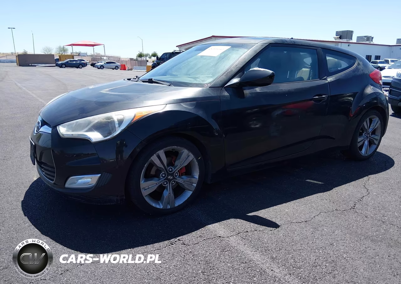 2012 Hyundai Veloster Base W-Gray VIN:KMHTC6AD7CU079393 - 2
