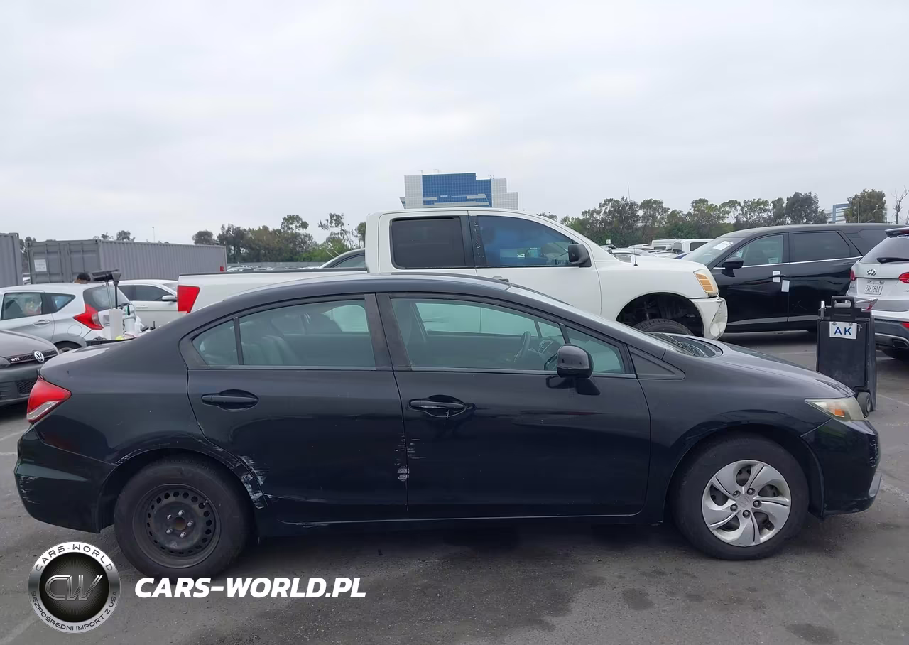 2013 Honda Civic Lx VIN:19XFB2F5XDE276007 - 13