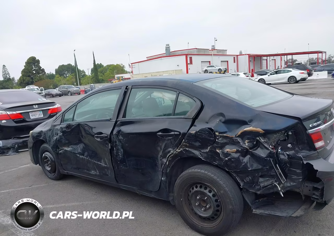 2013 Honda Civic Lx VIN:19XFB2F5XDE276007 - 14