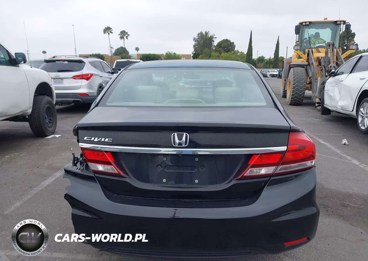 2013 Honda Civic Lx VIN:19XFB2F5XDE276007 - 16
