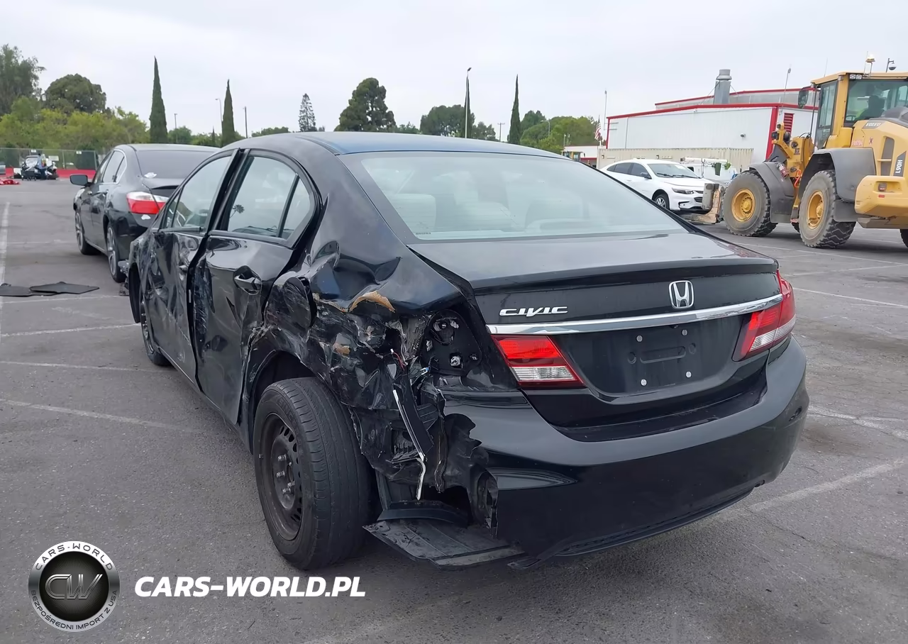 2013 Honda Civic Lx VIN:19XFB2F5XDE276007 - 3