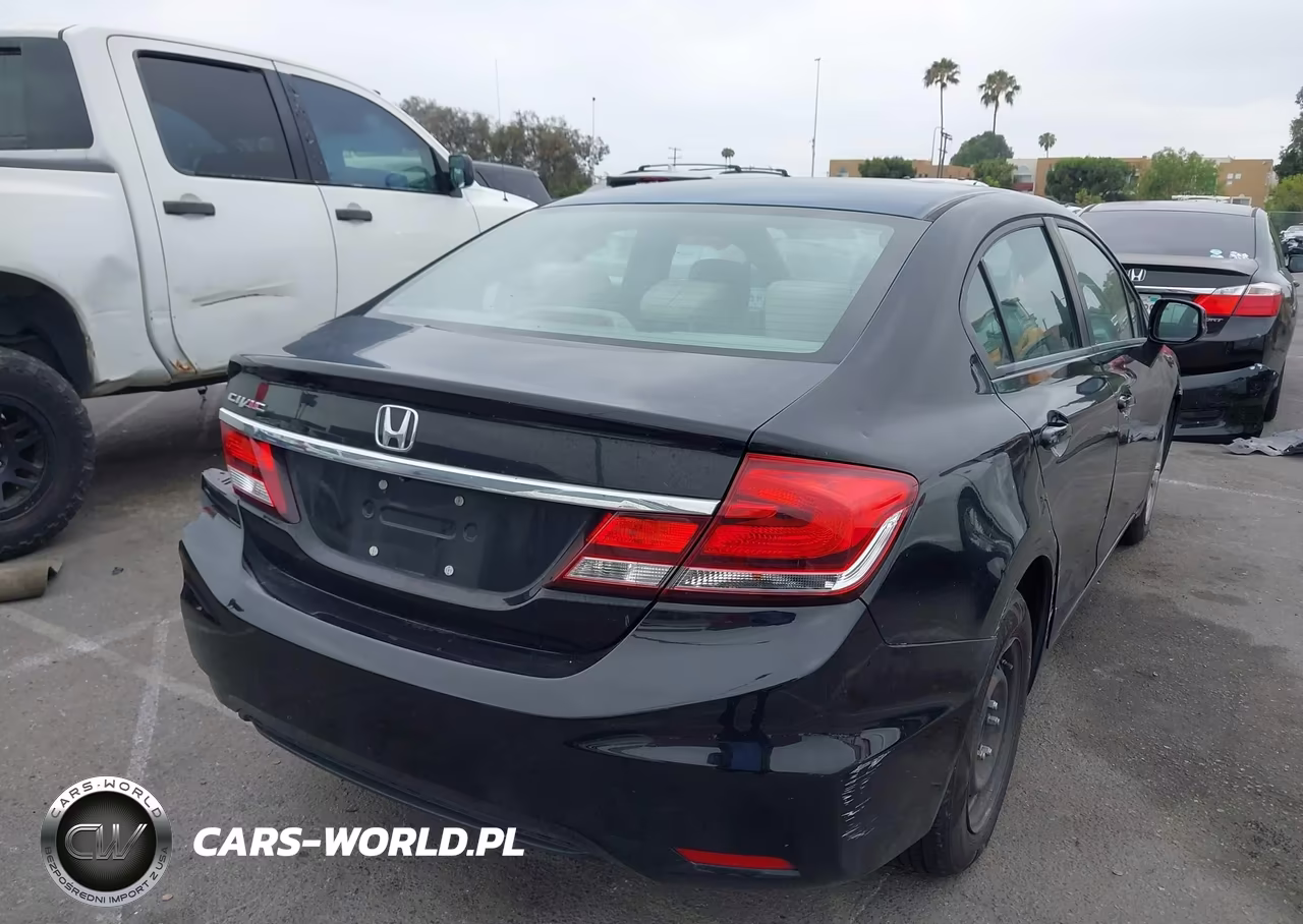 2013 Honda Civic Lx VIN:19XFB2F5XDE276007 - 4